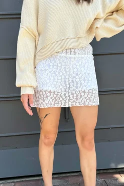 Lacey Mini Skirt