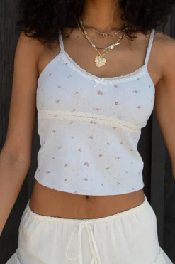 Lacey Pointelle Cami Top