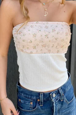 Lacey Pointelle Tube Top