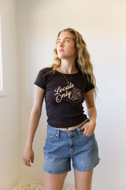 Locals Only OG Graphic Babydoll Tee