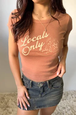 Locals Only OG Graphic Babydoll Tee