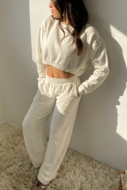 Locket Puff Print Graphic Sweatpant