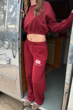 Locket Puff Print Graphic Sweatpant