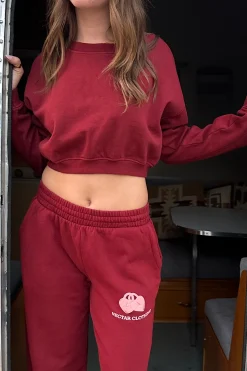 Locket Puff Print Graphic Sweatpant