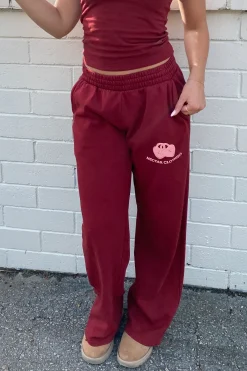 Locket Puff Print Graphic Sweatpant