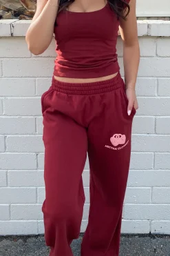Locket Puff Print Graphic Sweatpant