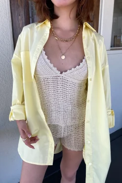 Long Sleeve Button Down Top
