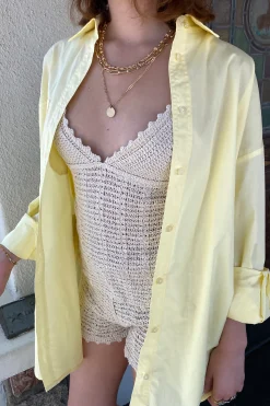 Long Sleeve Button Down Top