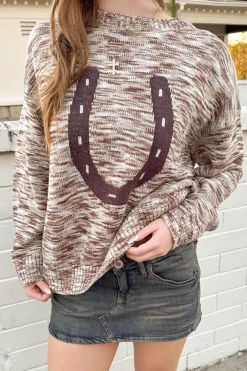 Lucky Horseshoe Sweater