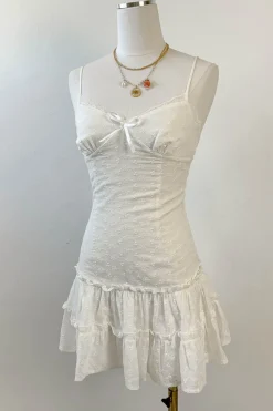 Mini Eyelet Dress