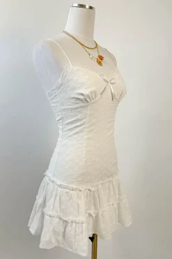 Mini Eyelet Dress