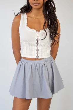 Mini Flounce Skirt