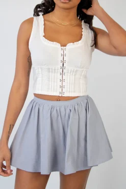 Mini Flounce Skirt