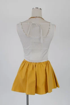 Mini Flounce Skirt