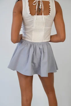 Mini Flounce Skirt