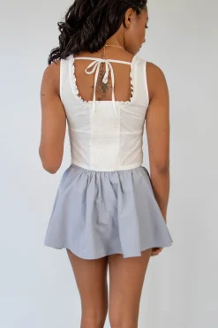 Mini Flounce Skirt