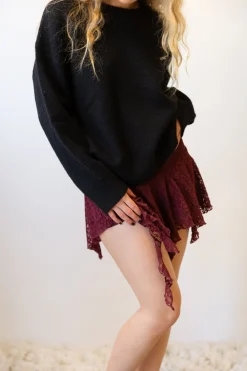 Mixed Media Mini Skort