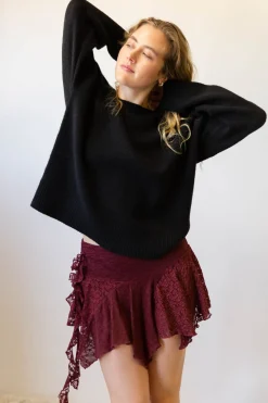 Mixed Media Mini Skort