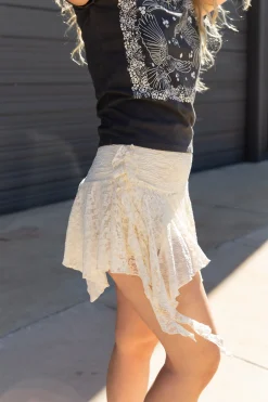 Mixed Media Mini Skort