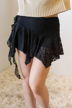 Mixed Media Mini Skort