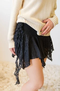 Mixed Media Mini Skort