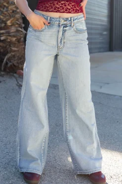 Nectar Premium Denim: The Rocky Wide Leg Jeans