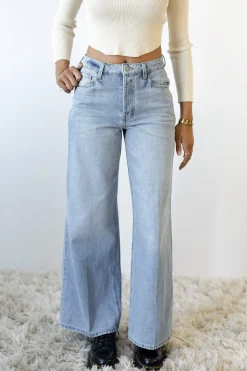 Nectar Premium Denim: The Olivine Wide Leg Jeans
