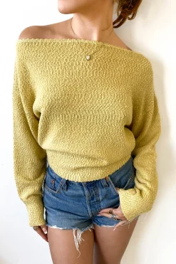 Off The Shoulder Sweater