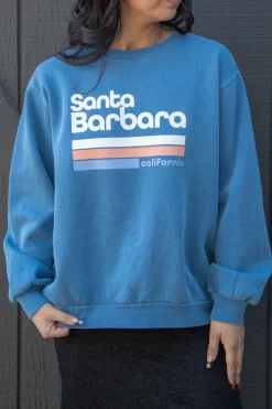 Oversized Crew Graphic Sweatshirt