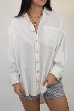 Oversized Long Sleeve Top