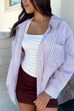 Oversized Stripe Shirt
