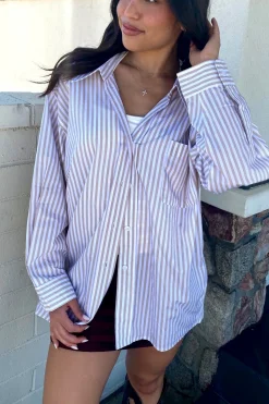 Oversized Stripe Shirt