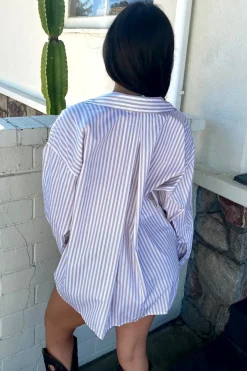 Oversized Stripe Shirt