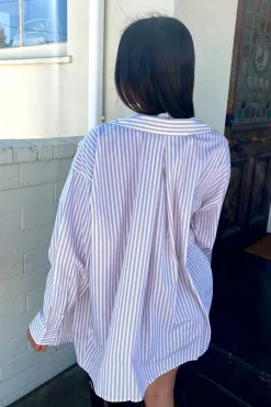 Oversized Stripe Shirt