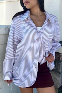 Oversized Stripe Shirt