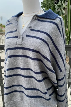 Oversized Striped Sweater