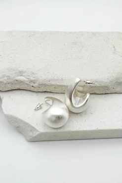 Pearlescent Teardrop Earrings