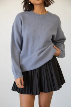 Pleated Mini Skirt