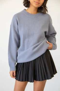 Pleated Mini Skirt
