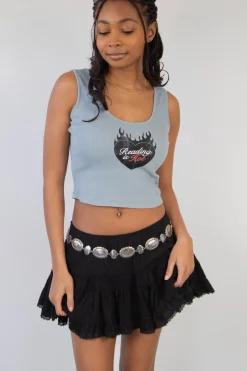 Reading Is Hot Graphic Tank Top