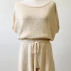 Relaxed Fit Knit Romper by For Good