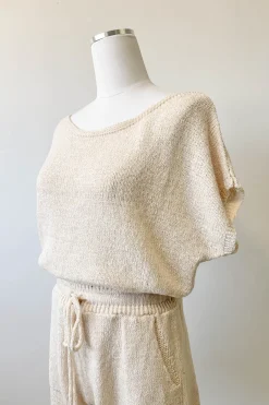 Relaxed Fit Knit Romper by For Good