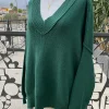 Reverse Stitch Knit Sweater by For Good