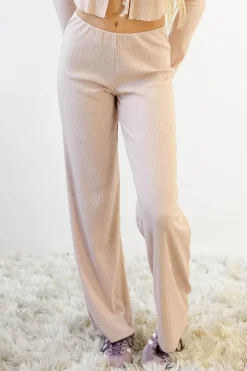 Ribbed Knit Pants