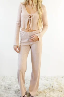 Ribbed Knit Pants