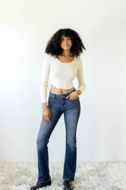 Ribbed Long Sleeve Top