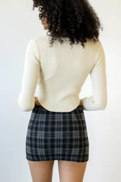 Ribbed Long Sleeve Top