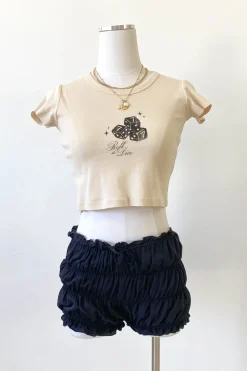 Ruched Bloomer Shorts