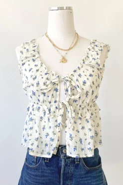 Ruched Sleeveless Top