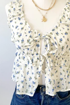 Ruched Sleeveless Top